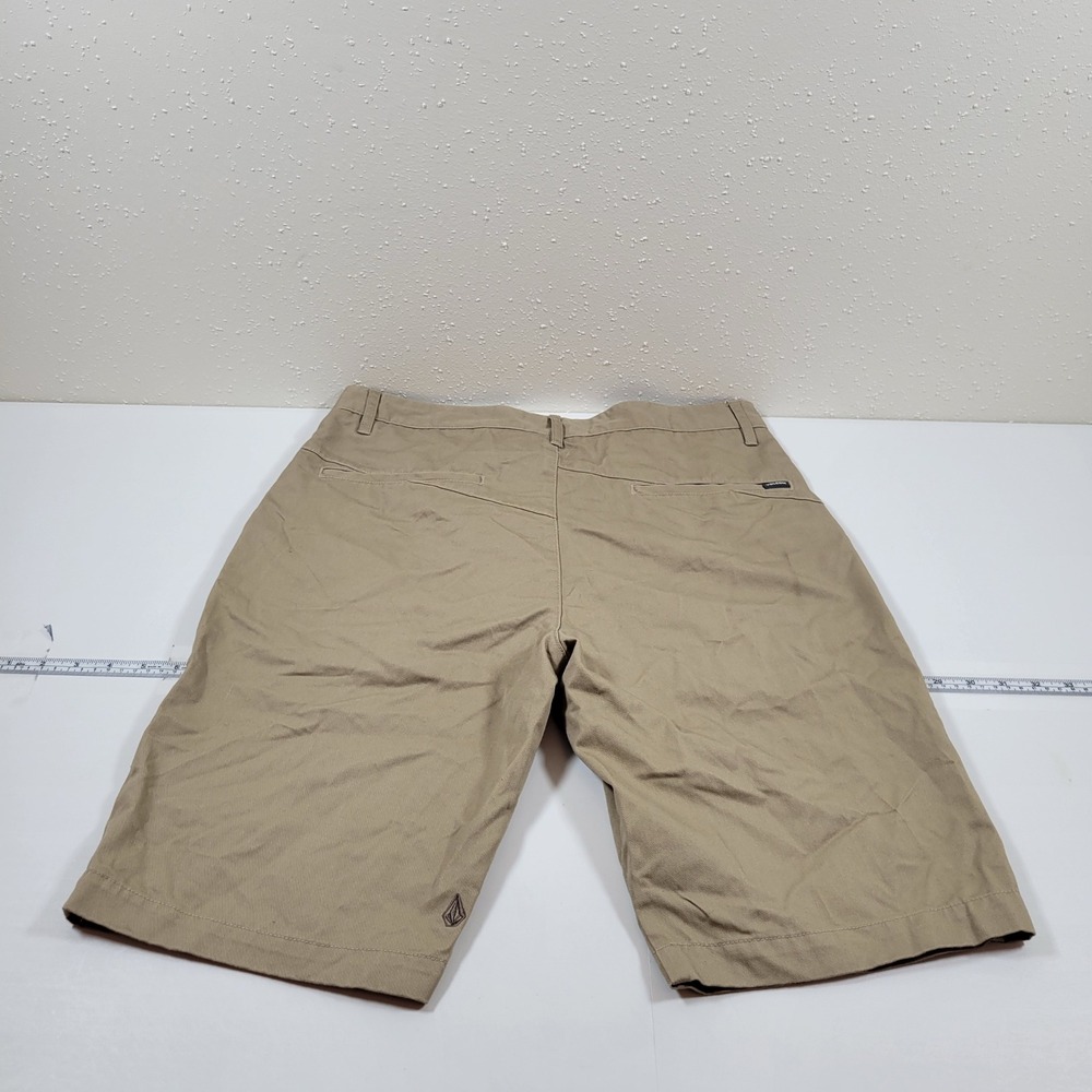 Volcom Chino Shorts Mens Size 32 Tan Excellent Corpo Class Twill Skateboard - Picture 2 of 8